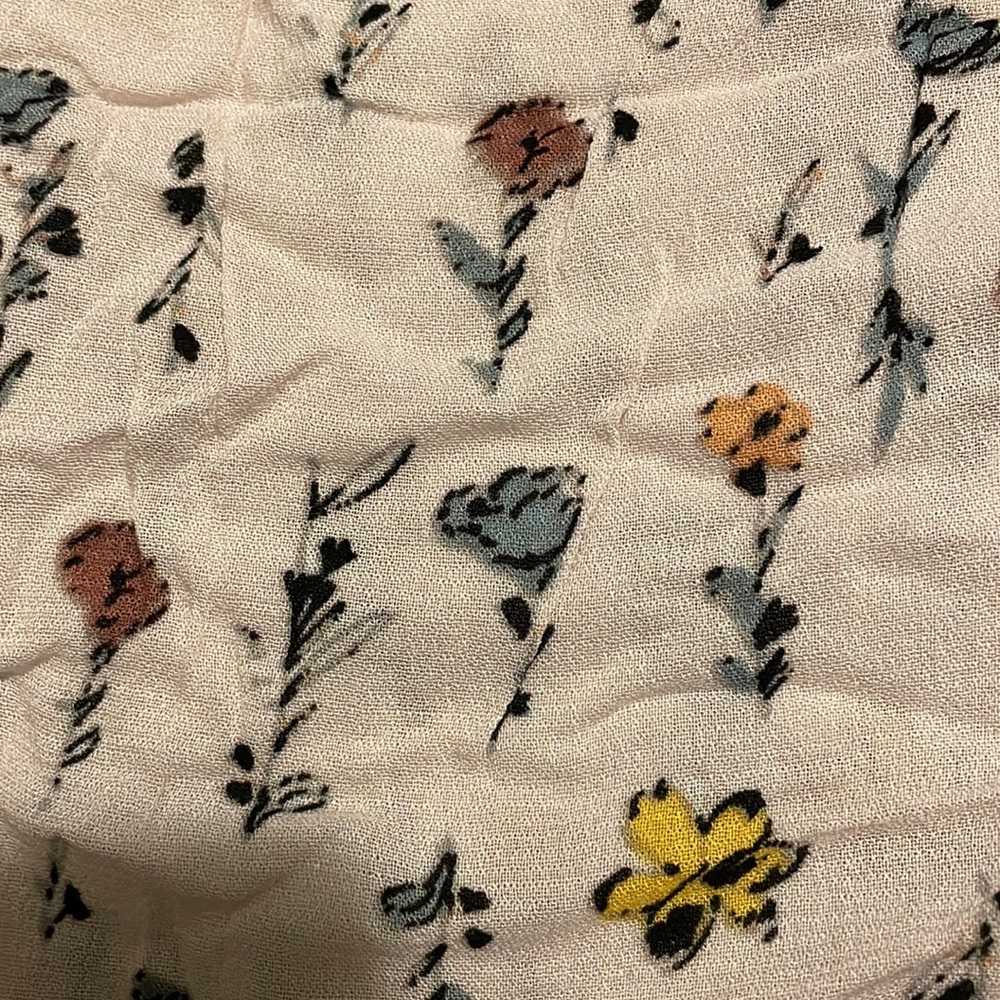 Flowery tank top
